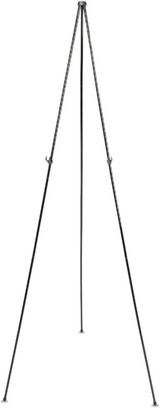 Photo 1 of Quartet Easel Stand, Collapsible, Portable Display Stand for Home School Supplies, Home Office Supply Tripod for Posters, Paintings, Art or White Boards, Base 63" Max. Height, Supports 5 lbs