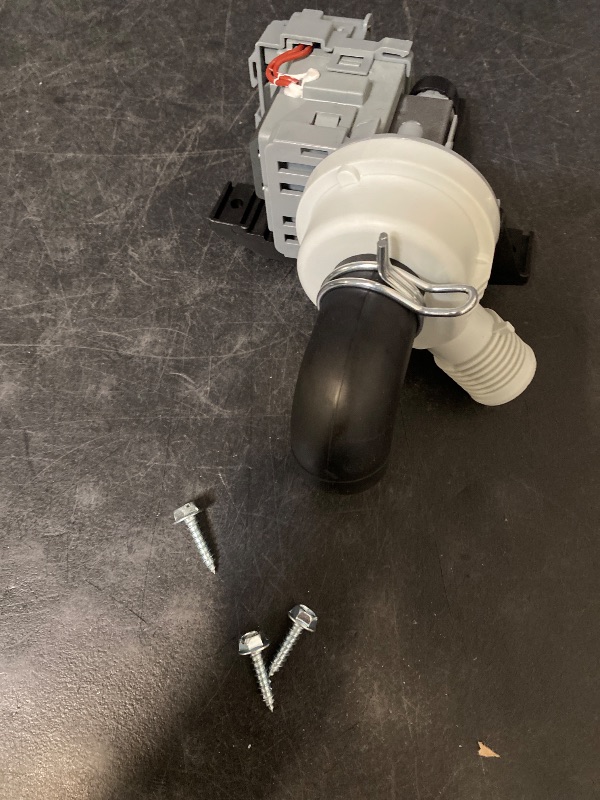 Photo 1 of 2025 UPGRADED W10536347 W10155921 W10049390 Washer Drain Pump with 3 Mounting Screws Fit for Whirlpool Kenmore Maytag washer, Replace W10217134 W10281682 AP5650269, 365 DAYS WARRANTY