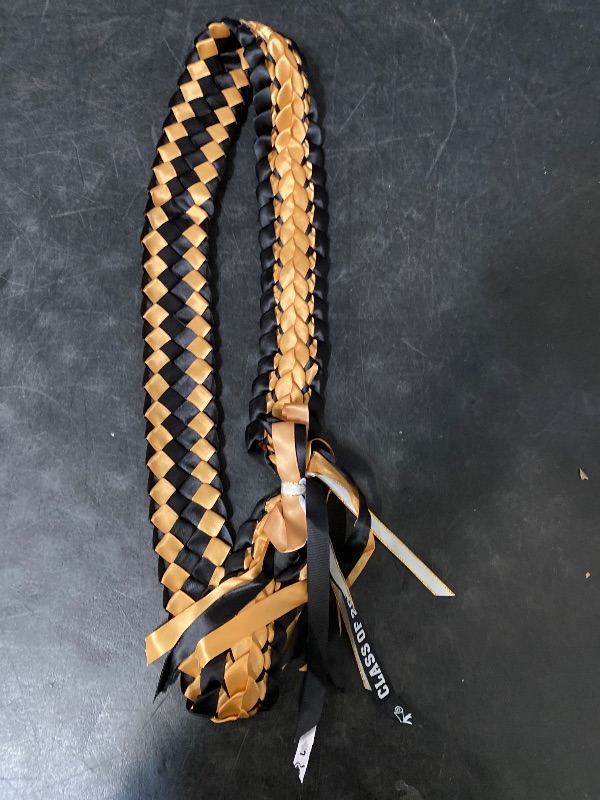 Photo 1 of Graduation Ribbon and Necklace - Class of 2025 Graduation Gift - Braided Necklace for Men and Women - Party Accessories