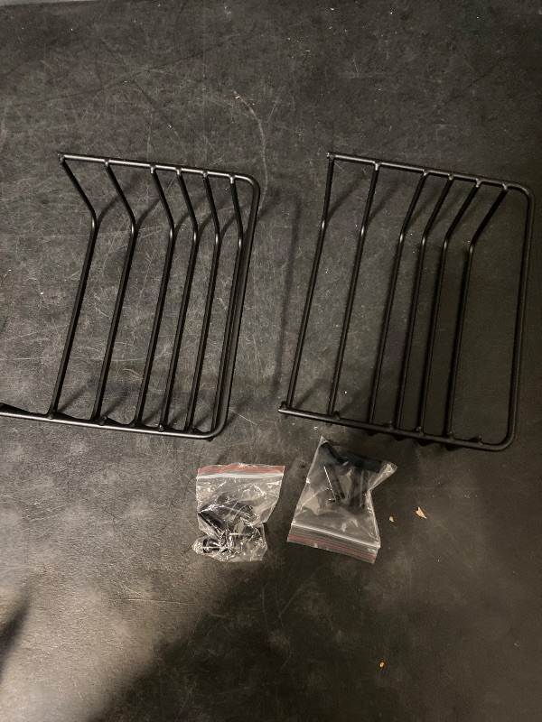 Photo 1 of Kitchen Shelves Pot Lid Organizer Cutting Board Holder Dish Rack under Cabinet Storage Metal Construction