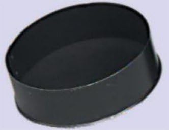 Photo 1 of Gray Metal Products Inc. 8-603LE 8 Inch 24-ga Snap-Lock Black Stovepipe Tee Cover