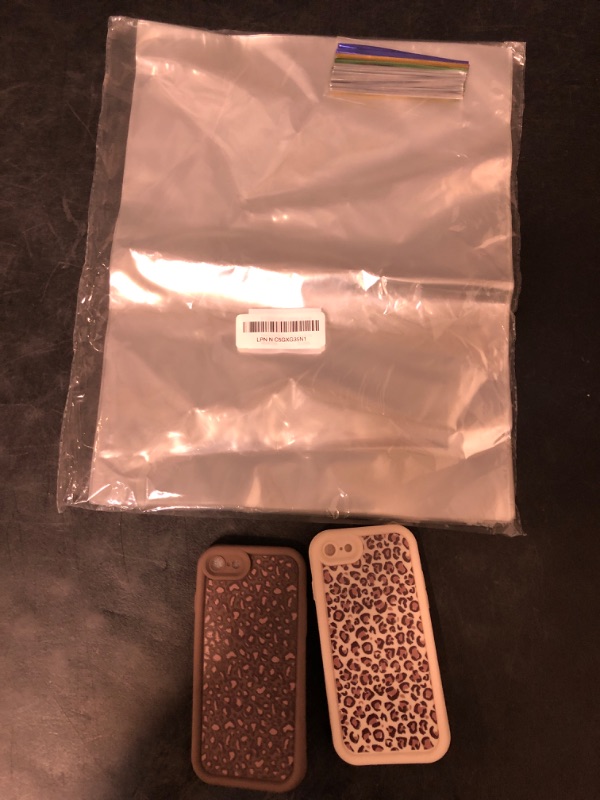 Photo 1 of 2 Pack Cheetah Phone Cases for iPhone 16E + 50Pcs Cellophane Bags