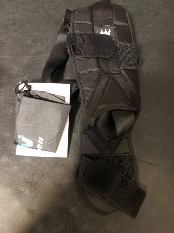 Photo 1 of Foot and Calf Stretcher-Stretching Strap For Plantar Fasciitis, Heel Spurs, Foot Drop, Achilles Tendonitis & Hamstring. Yoga Foot & Leg Stretch Strap. (Black)