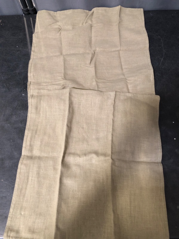 Photo 1 of Foindtower Pack of 2, Decorative Linen Soild Throw Pillow Covers Soft Accent Cushion Case Farmhouse Neutral Pillowcase for Chair Couch Sofa Bedroom Living Room Home Decor 22x22 Inch Olive Branch Green