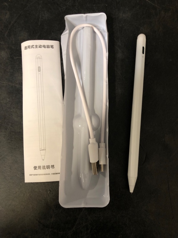 Photo 1 of Stylus Pen for Touchscreen, Compatible for Android & iOS Phones/Tablet, Fast Charge Universal Stylus Pen for i-Phone, i-Pad, Tab A9+, High Sensitivity & Precision Stylist Pencil for Writing/Drawing