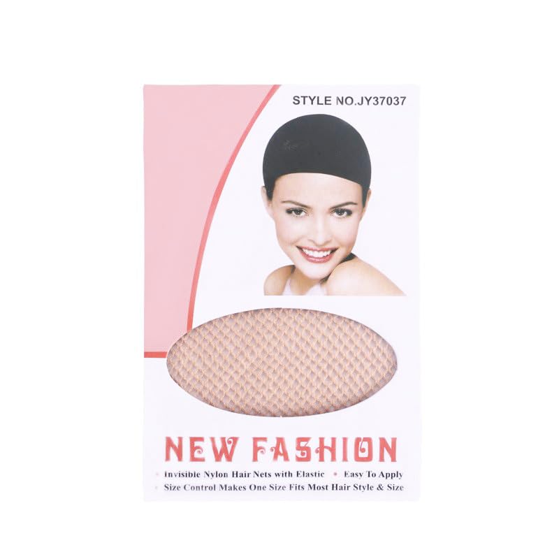 Photo 1 of piaou Wig Caps for Women, Hair Net for Wig, Mesh Wig Cap for Long Hair, Natural Nude, 1 Pieces
