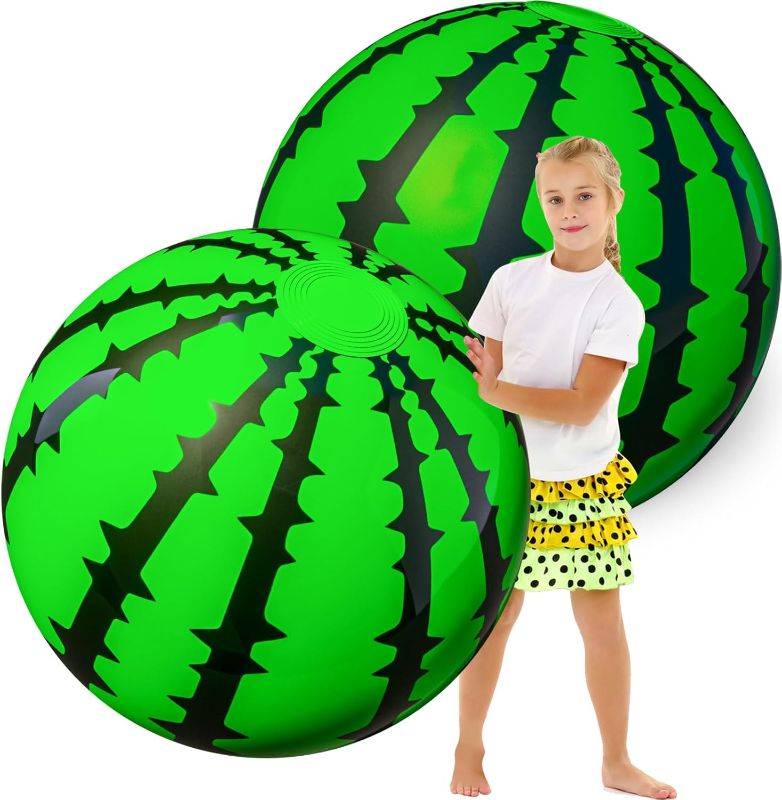Photo 1 of Watermelon Beach Balls 2 Pack
