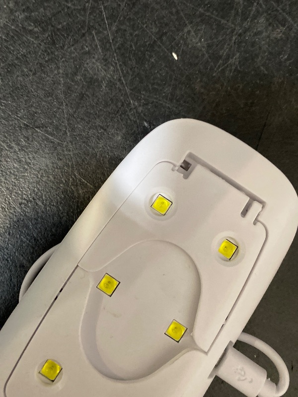 Photo 1 of Kepma UV LED Nail Dryer Mini lamp Portable Curing Light for Gel Nail Polish,6w(White)