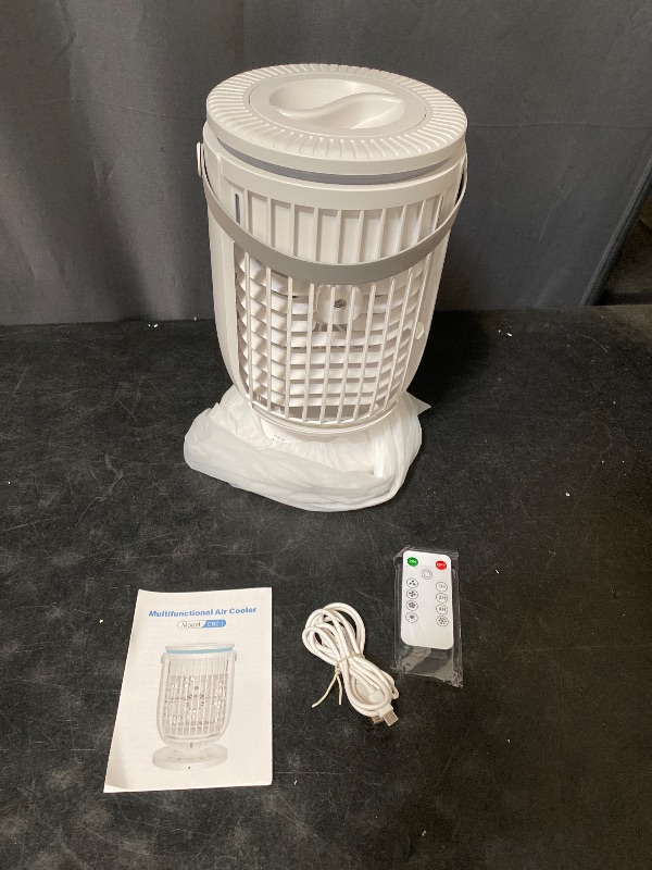 Photo 1 of Portable Air Conditioners Evaporative Mini Room Air Conditioners,Portable AC Unit Air Cooler with 4 in 1 Humidifier Fan Conditioner, AC Portable for Room with 120° Rotating Function04