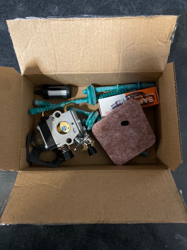 Photo 1 of FS55R FS45 FS38 Carburetor for Stihl HS45 FS 38 FS55 FS 45 FS46 FS55RC FS55RC HL45 FS46C KM55 FS45C FS55C Weed Eater Trimmer Replace C1Q-S97 C1Q-S186