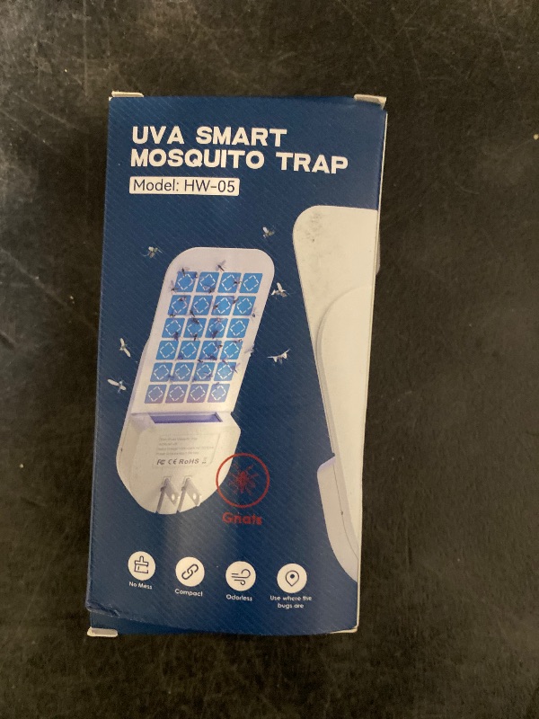 Photo 1 of Flying Insect Trap, 2 in 1 Indoor Plug-in Fruit Fly Trap, 1 Trap White and 6 Glue Cards, Fruit Fly Traps for Gnat, Moth, Mosquito, Suitable for Every Part of The Home