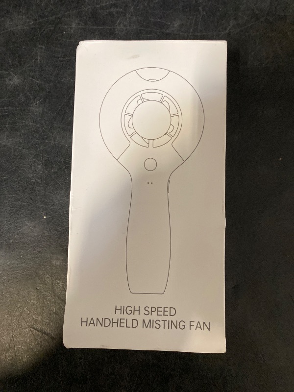 Photo 1 of TriPole Misting Fan Portable Handheld Fan with Mist, 4000mAh Rechargeable Personal Mister Fans with 40ml Water Tank, High-Speed Airflow Mini Water Spray Fans for Outdoor Trip Travel Park Beach Camping