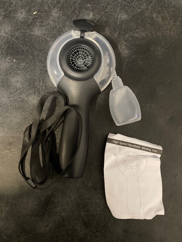 Photo 1 of TriPole Misting Fan Portable Handheld Fan with Mist, 4000mAh Rechargeable Personal Mister Fans with 40ml Water Tank, High-Speed Airflow Mini Water Spray Fans for Outdoor Trip Travel Park Beach Camping