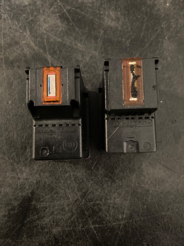 Photo 1 of HP Ink 63 Replacement for 63XL Ink Cartridges Black and Color 63 Ink to use for HP Officejet 3830 4520 4650 4655 5252 5255 5222 5255 5258 Deskjet 2130 2132 3630 3632 (1 Black, 1 Color)