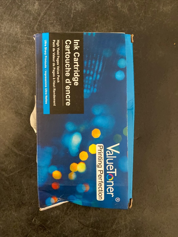 Photo 1 of HP Ink 63 Replacement for 63XL Ink Cartridges Black and Color 63 Ink to use for HP Officejet 3830 4520 4650 4655 5252 5255 5222 5255 5258 Deskjet 2130 2132 3630 3632 (1 Black, 1 Color)