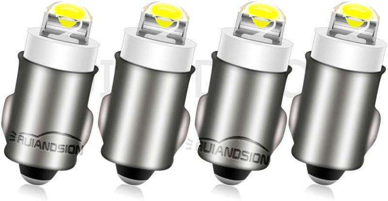 Photo 1 of BA7S Dashboard Light LED Bulbs 24V Warm White Instrument LED Light LED Interior Bulb Dashboard Indicator Panel Light, Non-polarity (Pack of 4)