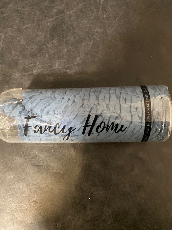 Photo 1 of 2 Packs Dusty Blue Decorative Throw Pillow Covers 18x18 Inch for Couch Bed Sofa, Modern Farmhouse Boho Home Decor, Soft Cute Plush Corduroy Cushion Case 45x45 CM