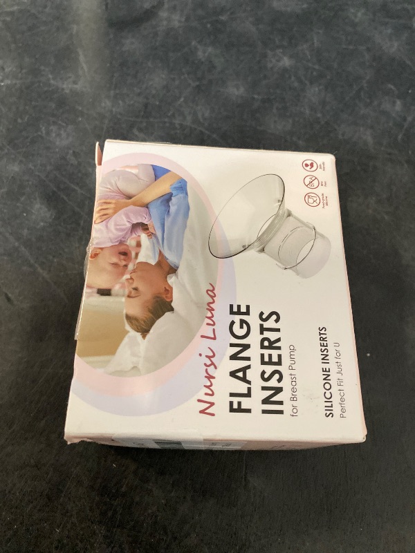 Photo 1 of Inserts 10PCS 13/15/17/19/21mm for 24mm Flanges/Shield of Most Pumps, Flange Sizing Kit Silicone Flanges Insert, Breastfeeding Essentials Kit for New Moms