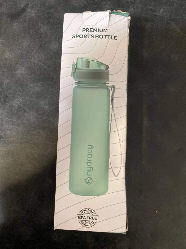 Photo 1 of Hydracy Water Bottle with Time Marker -Large BPA Free Water Bottle & No Sweat Sleeve -Leak Proof Gym Bottle with Fruit Infuser Strainer & Times to Drink -Ideal for Fitness Sports & Outdoors