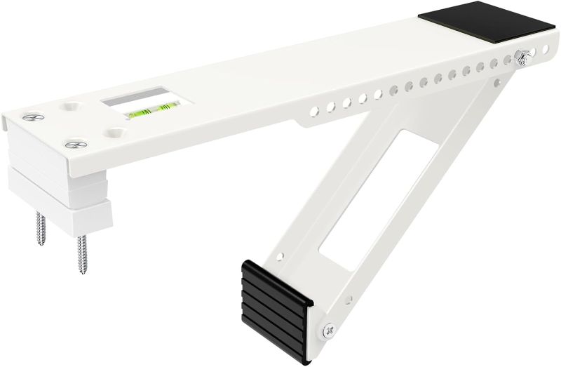 Photo 1 of Window Air Conditioner Support Bracket, Universal AC Unit Window Brackets Light Duty, Up to 85 lbs.