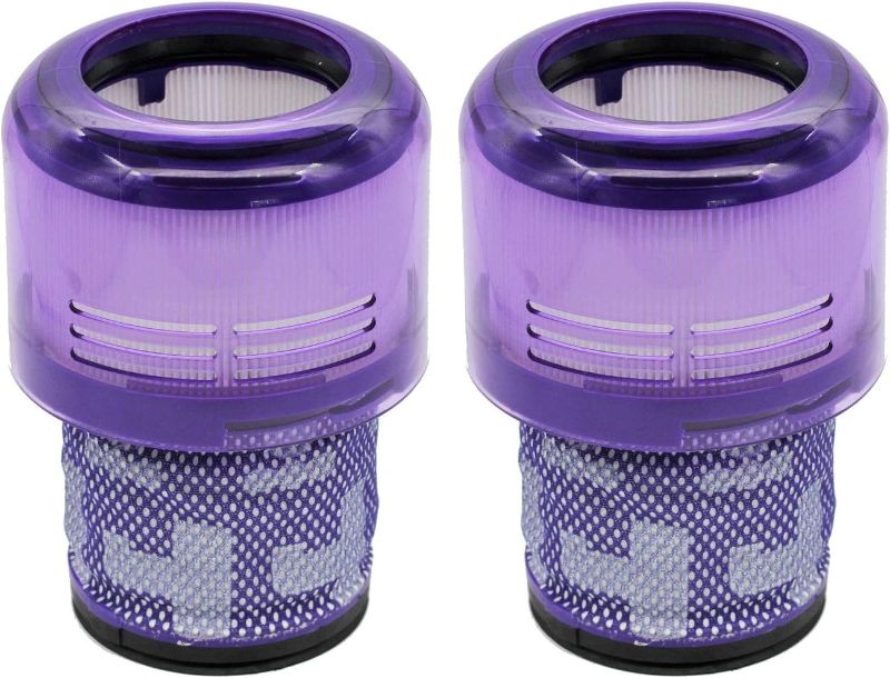 Photo 1 of Lemige 2 Pack Vacuum Filters Replacement Parts Compatible with Dyson V11 Torque Drive V11 Animal V11 Complete V11 Extra V15 Detect V15s Detect Submarine Vacuums, Compare to Part 970013-02