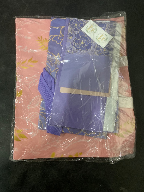 Photo 1 of 2 Pack 13" Large Beautiful Gift Bags Set with Greeting Card and Tissue Paper, Reusable Non-Woven Gift Wrap Bags with Handle for Presents of Any Birthday, Weddings, Mothers Day & Special Moments