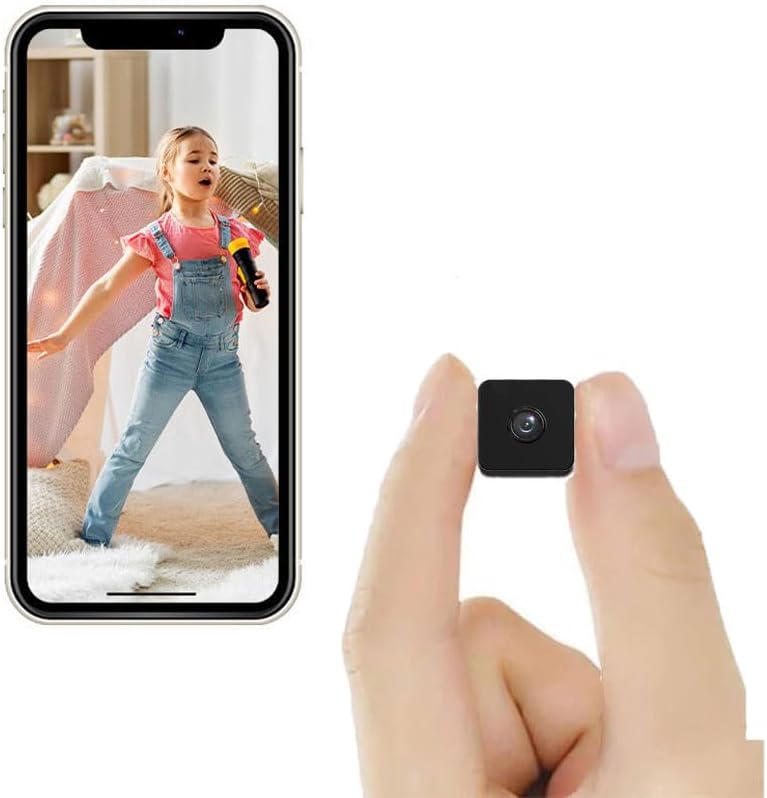 Photo 1 of 1080P Spy Camera WiFi Camera Hidden Home Security Nanny Cam with Phone App Control Mini Small Cam Night Vision Motion Detection Video Recording