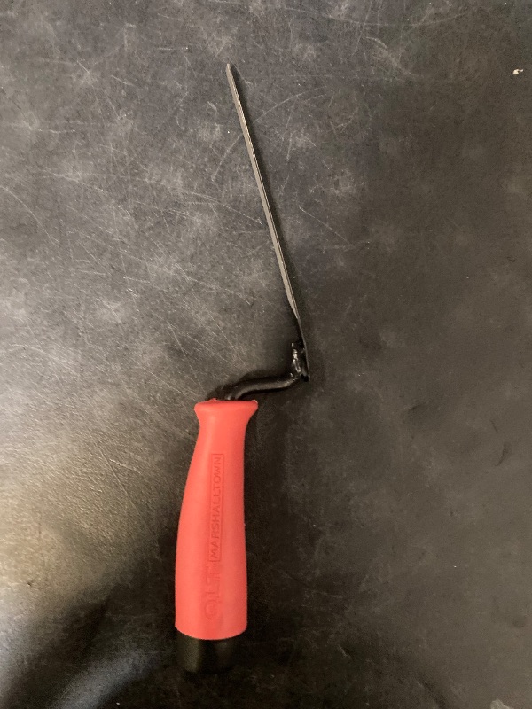 Photo 1 of Marshalltown QLT Tuck Pointers, Soft Grip Handle, 6 1/2 x 1/4 Inch, Mortar Repair, Masonry, TPSG614
