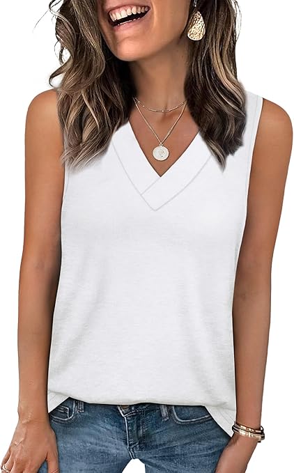 Photo 1 of S WIHOLL Tank Tops T Shirts, Loose Fit