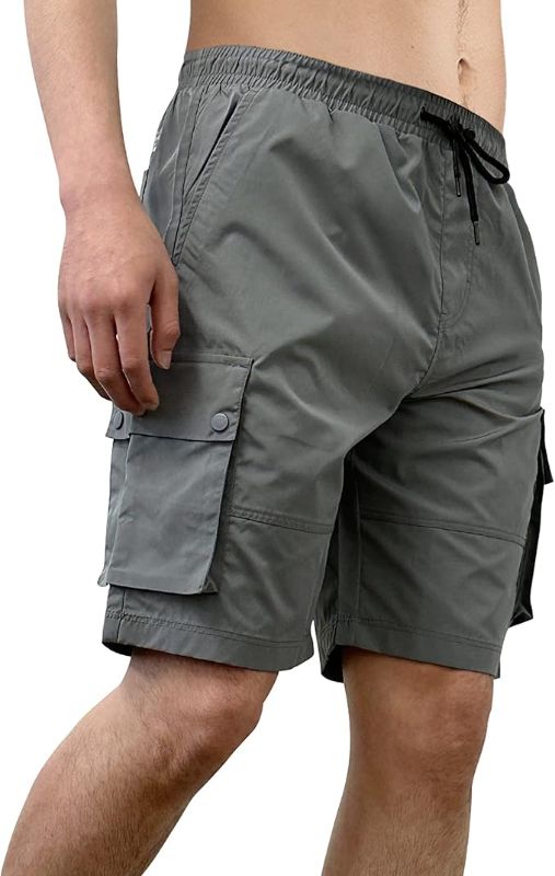Photo 1 of Size 44 Southpole Men's Quick Dry Water Resistant Cargo Shorts, Inseam 9", Slim Fit, Lightweight