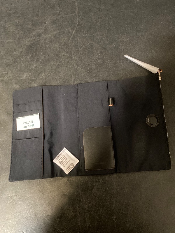 Photo 1 of Hobonichi Techo Weeks Cover [Tall and Slim Size/Planner Cover Only] Tragen (Black)