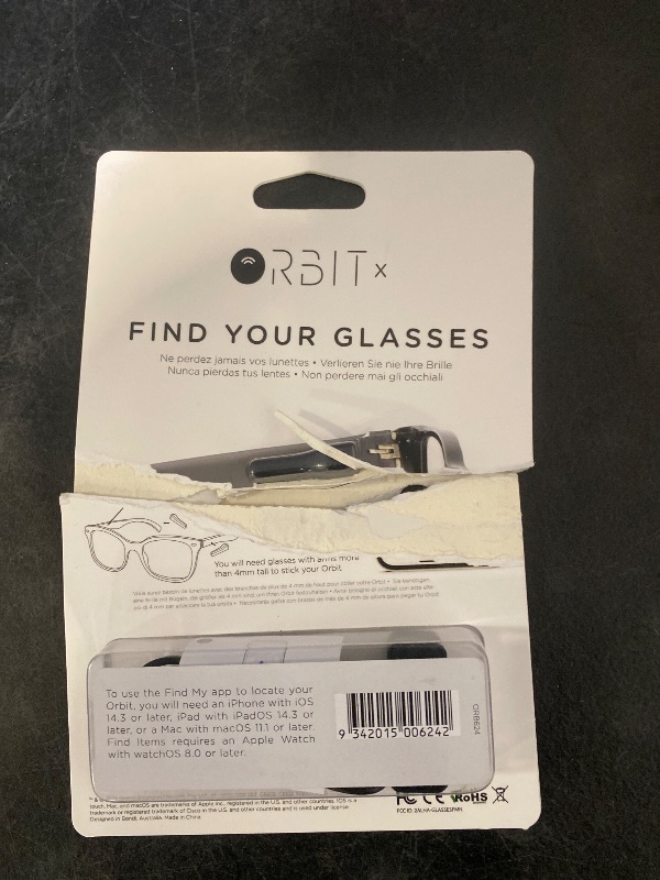 Photo 1 of Specs Finder for Android | Dolphin Eyewear Finder | tag8 Glasses Tracker Compatible with Android and Apple iOS | Prevents Loss with configurable Seperation Alarm | Compact Rechargeable Battery