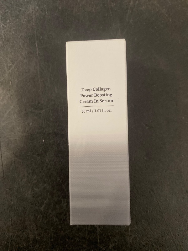 Photo 1 of Deep Collagen Power Boosting Cream in Serum - Co llagen Se rum for Face Anti Aging - Deep Collagen Anti-Wrinkle Cream In Serum,Elasticity for Aged Skin,Visibly Firms & Plumps,Korean Skincare