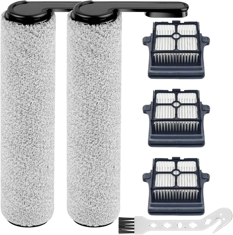 Photo 1 of Brush Roller & Filter Replacement Compatible with Tineco Floor ONE S7 Pro Smart Cordless Wet Dry Hard Floor Vacuum Cleaner