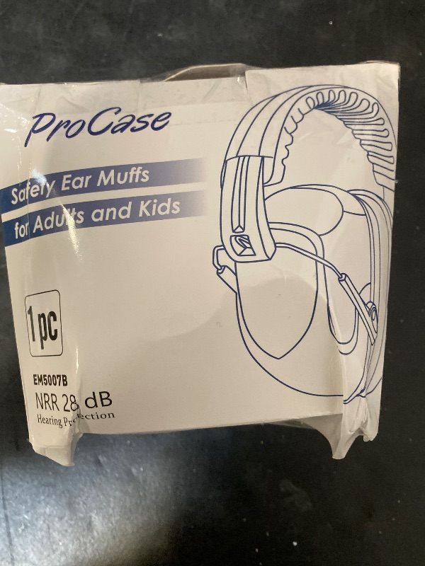 Photo 1 of ProCase Noise Reduction Ear Muffs, Sound Proof Ear Protection, NRR 28dB Noise Cancelling Headphones for Adults Kids Autism, Hearing Protection for Shooting Gun Range Mowing -Red