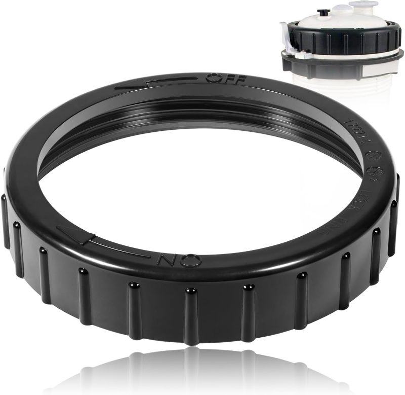 Photo 1 of Replacement for R172214 Lock Ring, Fit for Dynamic Series I, II &III RTL/RCF, V Inline Pool/Spa Cartridge Filter, for Rainbow High Capacity Feeder, for Predator II Cartridge Filters