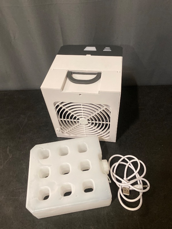Photo 1 of Arctic Air Pure Chill 2.0 Evaporative Air Cooler by Ontel - Powerful, Quiet, Lightweight and Portable Space Cooler with Hydro-Chill Technology For Bedroom, Office, Living Room & More,Blue