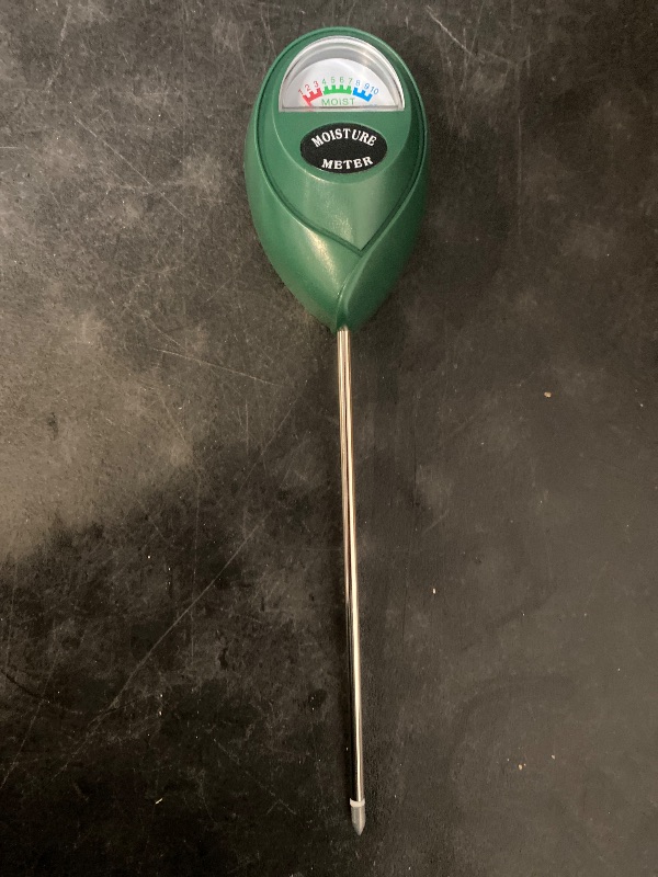 Photo 1 of Soil Moisture Meter, Plant Water Monitor, Hygrometer Sensor for Gardening, Farming, Indoor and Outdoor Plants, No Batteries Required