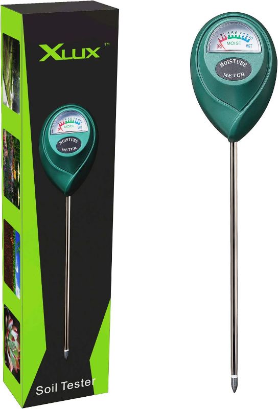 Photo 1 of Soil Moisture Meter, Plant Water Monitor, Hygrometer Sensor for Gardening, Farming, Indoor and Outdoor Plants, No Batteries Required