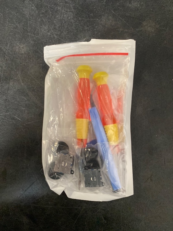 Photo 1 of 2-Pack Replacement Joystick Analog Thumb Stick Repair Kit for Nintendo Switch / Switch OLED Model / Switch Lite Joy-Con Controller - Drift Fix Tools Y1.5 / +1.5 Screwdriver / Pry Tools