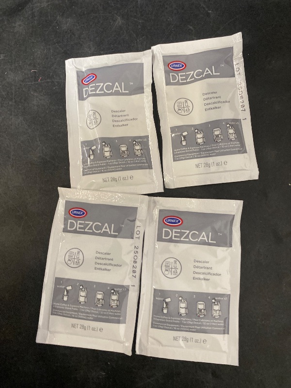 Photo 1 of Descaling Powder Solution - 4 Uses - Activated Scale Remover for use with Keurig 1.0/2.0, Home Coffee and Espresso Machines, Kettles, Garment Steamers