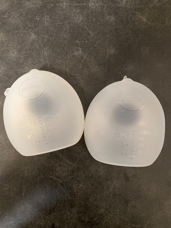 Photo 1 of Breast Milk Collector (2 Counts), 3oz/100ml Silicone Breast Milk Collectors for Breastfeeding, Silicone Hands Free Breast Pump,BPA-Free Soft Breast Shel, Breastfeeding Essentials