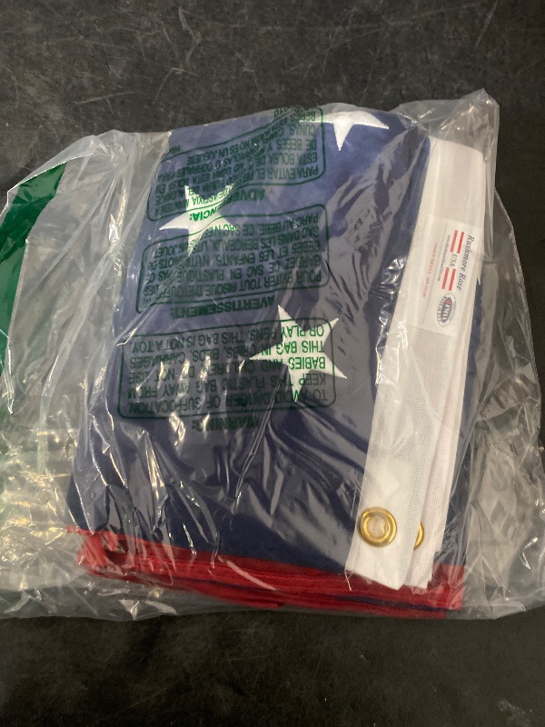 Photo 1 of American Flag | American Flags for Outside 3X5 |100% Made in USA Flag - Premium US Flag 3X5 Heavy Duty Outdoor with Embroidered Stars and Sewn Stripes