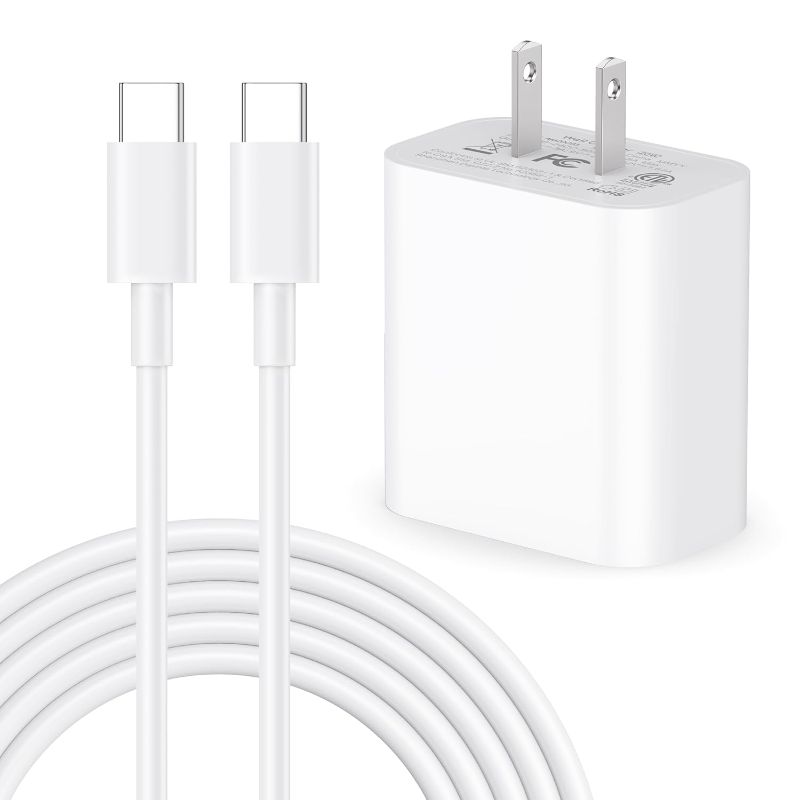 Photo 1 of AirPods Pro 3rd/3nd//2nd Gen Charger, 20W USB C AirPods 4 Charging Cord, USB C to USB C Cable for Airpods Pro 3(2025) , Airpods Max, Wireless Earbuds, iPhone 17 Air 16 15 Charger Cord Power Adapter
