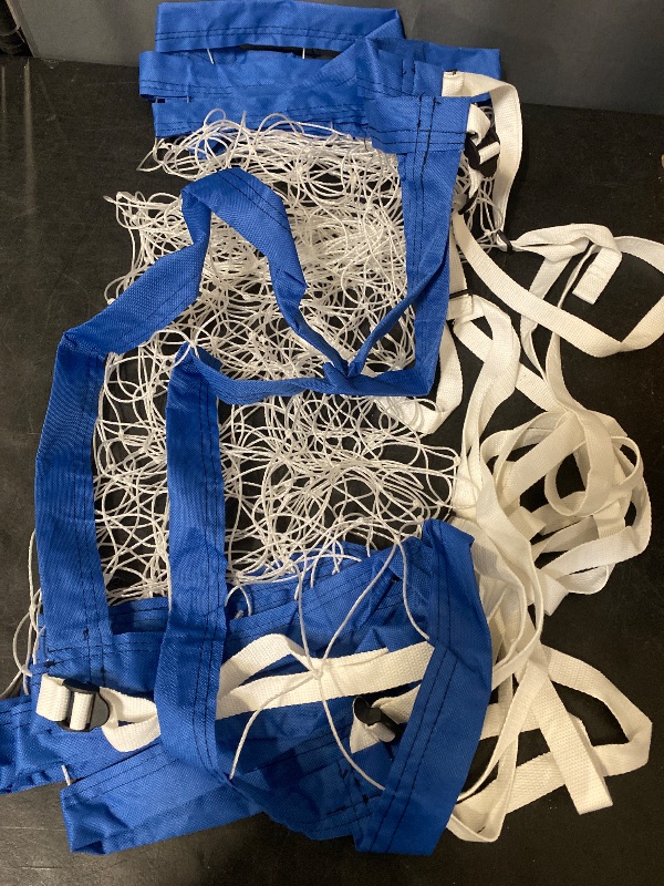 Photo 1 of Pool Volleyball Net Replacement 15X3 Ft Extended Length 15Ft-26Ft Adjustable with Heavy Duty Steel Buckle Upgraded Waterproof & Durable Nylon Straps for Swimming (Net Only)