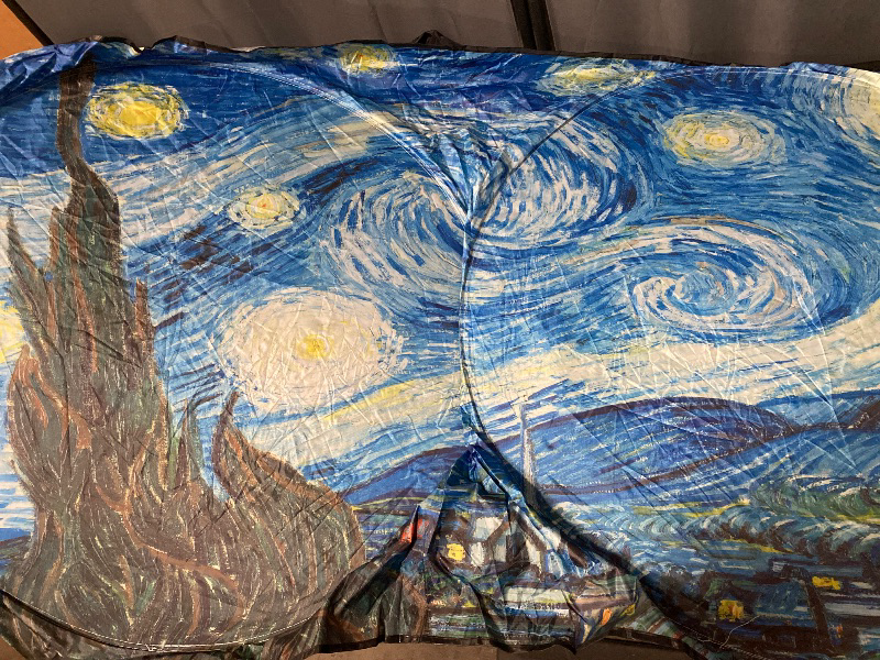 Photo 1 of [2025 Upgrade] TDCQQGQQ Van Gogh Starry Sky Windshield Sun Shades, Car Sun Shade for Front Window for Car SUV Truck, Protect The Vehicle from High Temperature Damage and Uv Reflection,63 L x 33.5" W