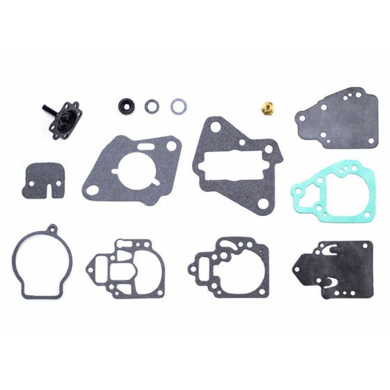 Photo 1 of 18-7212 Carburetor Repair Kit for Mercury Mariner Force Outboard 6 8 9.9 10 15 20 25 HP Boat Motor Fuel Pump Carb Rebuild Parts Replacement 1395-97611 1395-9803 9725 9645 9377 1395-811357