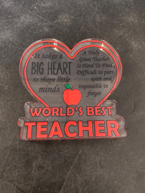 Photo 1 of Coworker Acrylic Plaque Retirement Gift for Woman Men Colleague Farewell Leaving Goodbye Gifts Administrative Professional Day Gifts We Will Miss You Retirement Party Decoration Office Decor Signs