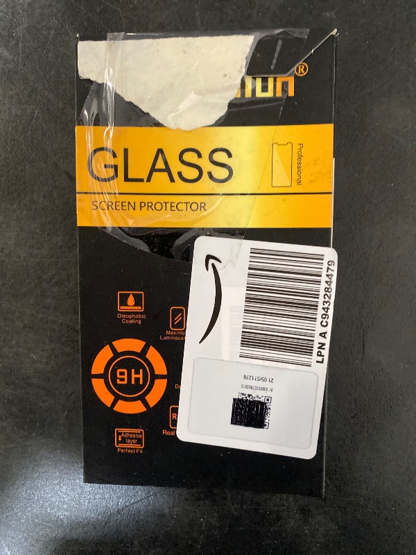 Photo 1 of Screen Protector for iPhone 12 / iPhone 12 Pro 2020 6.1 Inch 3 Pack Case Friendly Tempered Glass