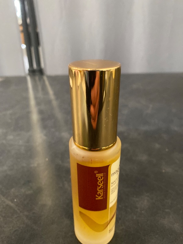 Photo 1 of Karseell Moroccan Argan Oil for Hair Healing Cold Pressed Weightless Argan Oil Hair Serum for Dry Damaged Hair 50ml